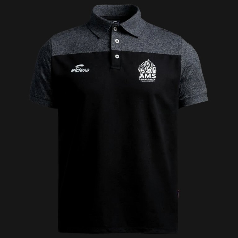 Polo Noir | AMS Handball